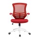 Luna White Mesh Designer Office Chair